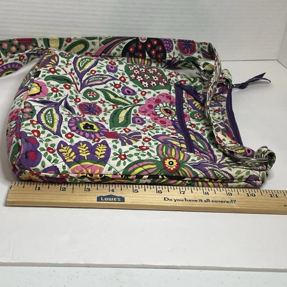 Vera Bradley Hipster Crossbody Bag Viva la Vera Pattern Purse Satchel Shoulder